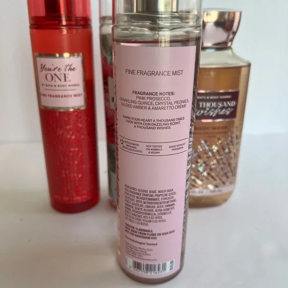 Bath & Body Works Mixed Lot (4) 1 Shower Gel, 3 Fragrance Mist, - Picture 5 of 10